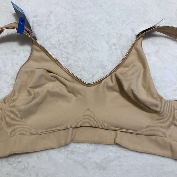 Bali NWT Cool Comfort Nude Sports Bra Women XL - Picture 7 of 10